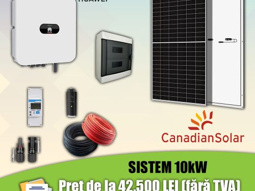 Sistem fotovoltaic Canadian Solar 10kW